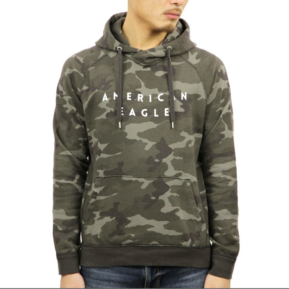 American Eagle Camouflage Hoodie
